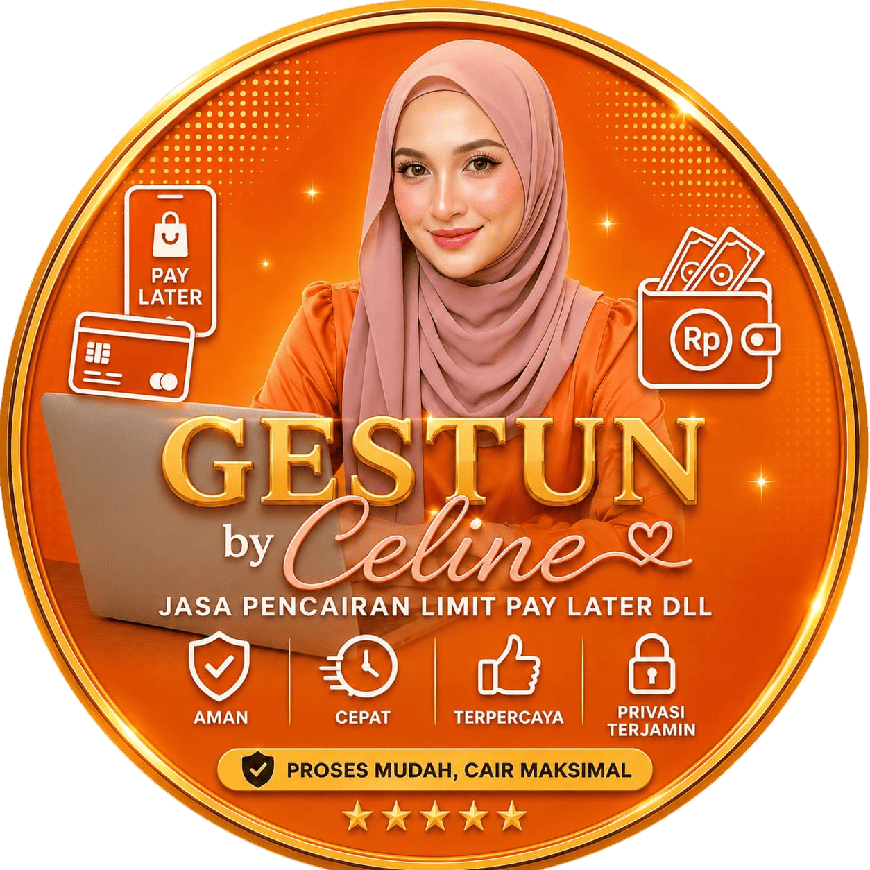 Logo Gestun By Celine